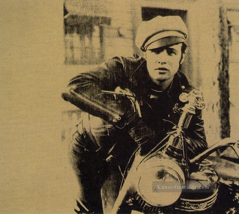 Marlon Brando Andy Warhol Ölgemälde